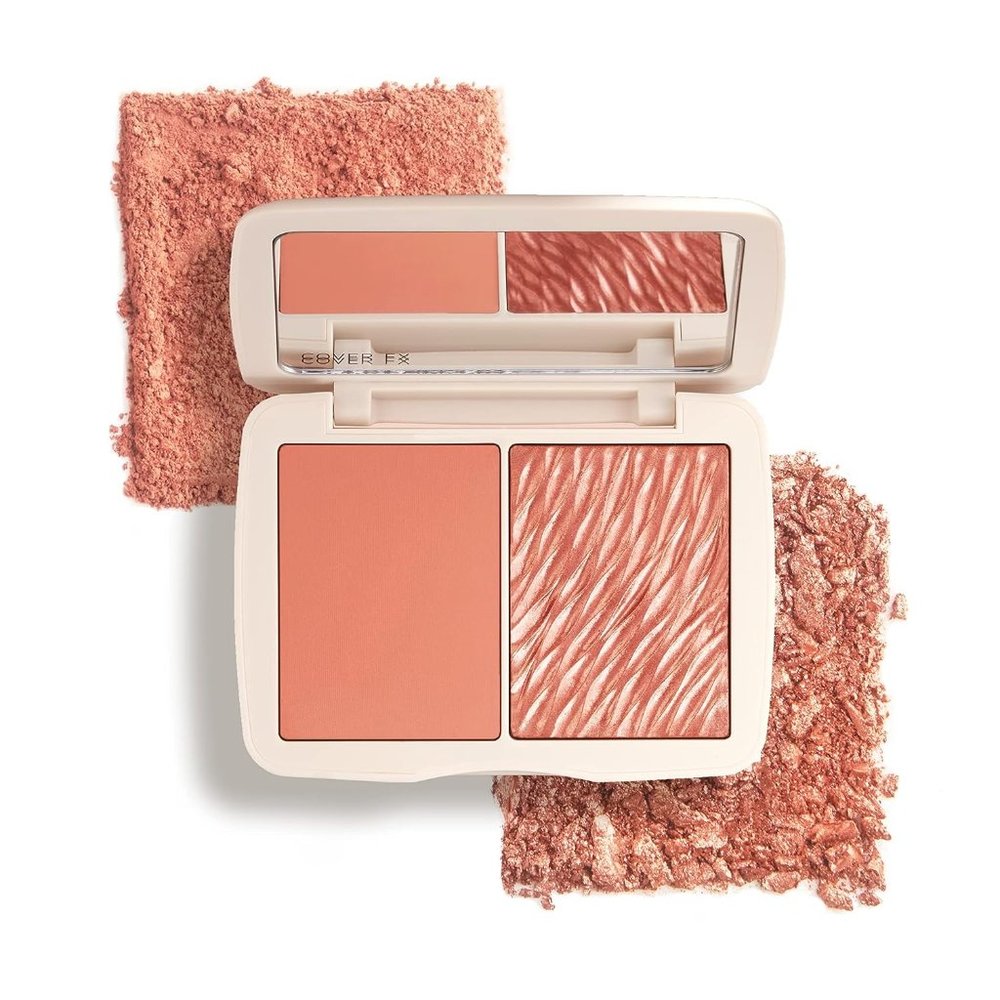 BNIB  COVER FX Monochromatic Blush Duo  in SOFT PEACH - Picture 2 of 8